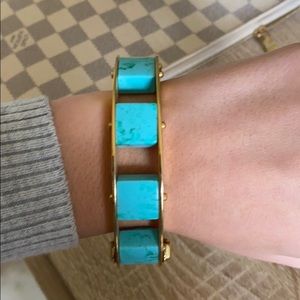 Lele Sadoughi Hinged Slider Bracelet